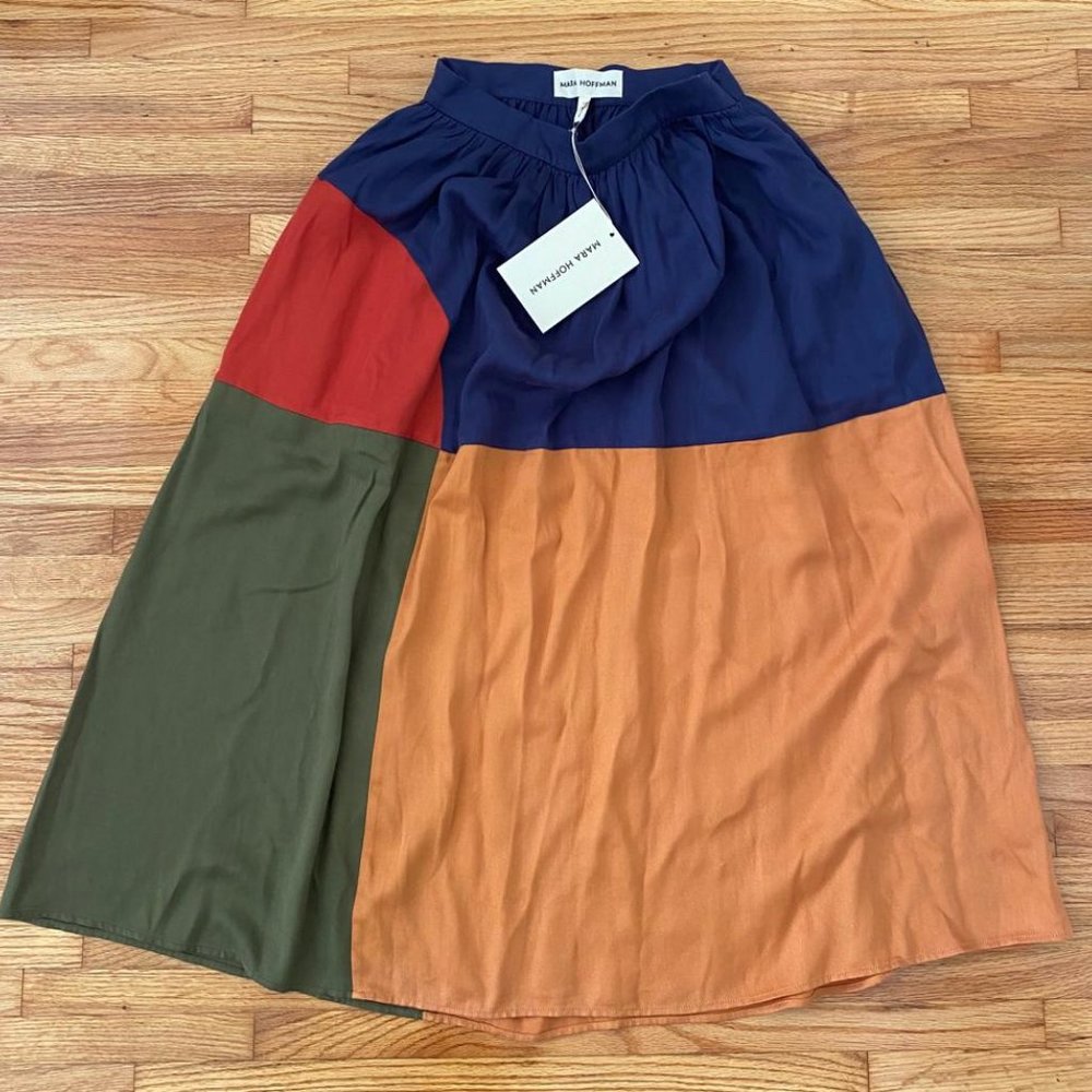 Mara Hoffman Milly Color block Skirt